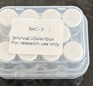 BAC-3ml 10 vials kit. available in stock